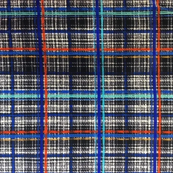 Bugatchi Designer Mens Plaid Golf Polo Shirt NWOT